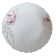 Орхидея Тарелка мелкая №8,5 d-21см стеклокерамика Волнистый край S010/S SO01/S ᐉ S010/S SO01/S - - класная цена в ProPosud