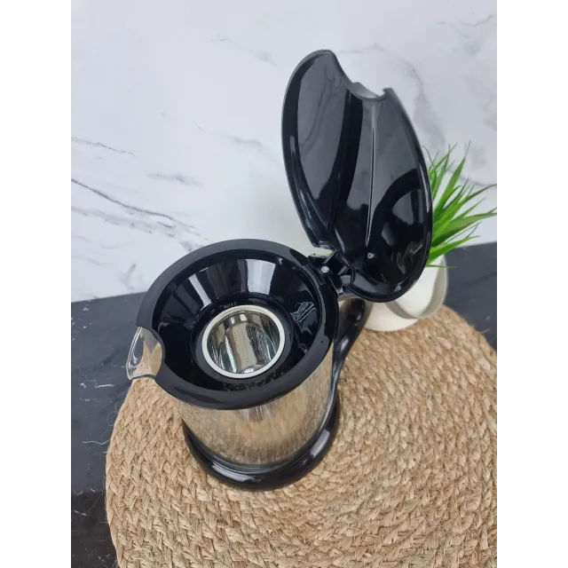 Заварник со съемным ситечком 1500мл стекло/нерж.сталь 0781L ᐉ 0781L - Kamille - класная цена в ProPosud