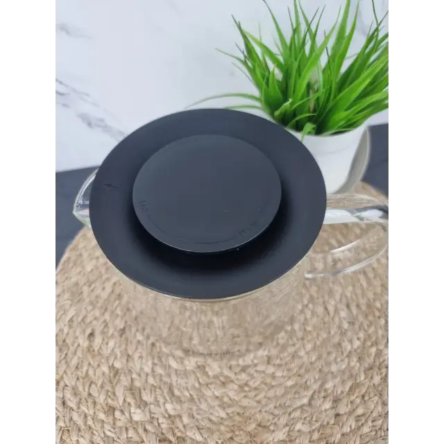 Заварник зі з'ємним ситечком 600мл скло/нерж.сталь 0776S ᐉ 0776S - Kamille - класна ціна в ProPosud