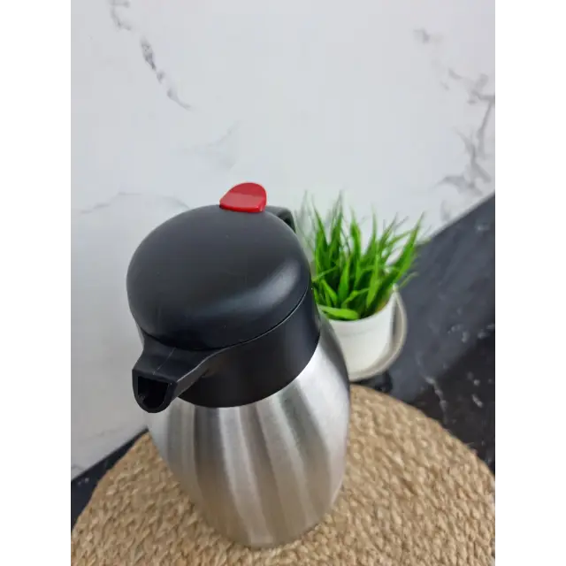 Термос конференція 2000мл з нерж.сталі пласт.кришка 2212 ᐉ 2212 - Kamille - класна ціна в ProPosud