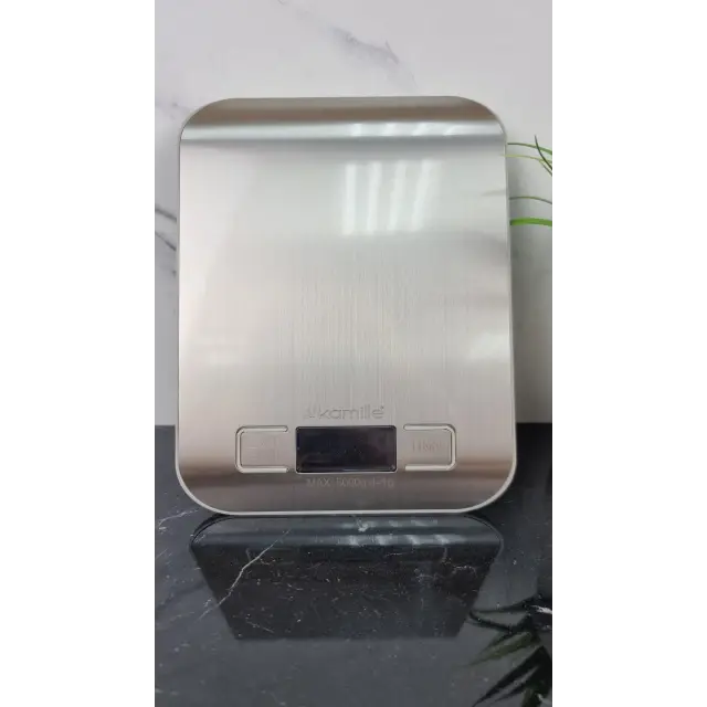 Весы кухонные 17,5*14*1,8см 7102 ᐉ 7102 - Kamille - класная цена в ProPosud