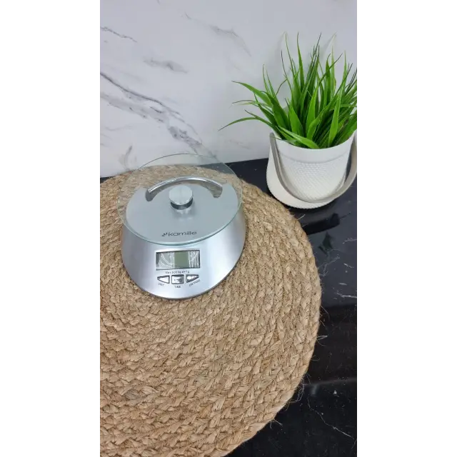 Весы кухоные до 5,0кг 7105 ᐉ 7105 - Kamille - класная цена в ProPosud