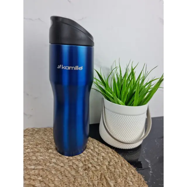 Термокухоль 450мл з нерж.сталі (черв.кор.сал.син.) 2050 ᐉ 2050 - Kamille - класна ціна в ProPosud