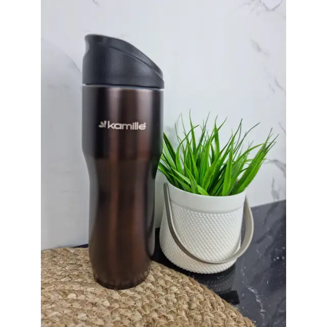 Термокухоль 450мл з нерж.сталі (черв.кор.сал.син.) 2050 ᐉ 2050 - Kamille - класна ціна в ProPosud