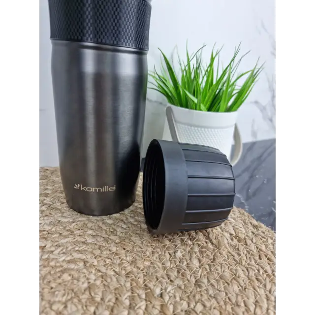 Термокухоль 950мл з нерж.сталі 2039 ᐉ 2039 - Kamille - класна ціна в ProPosud