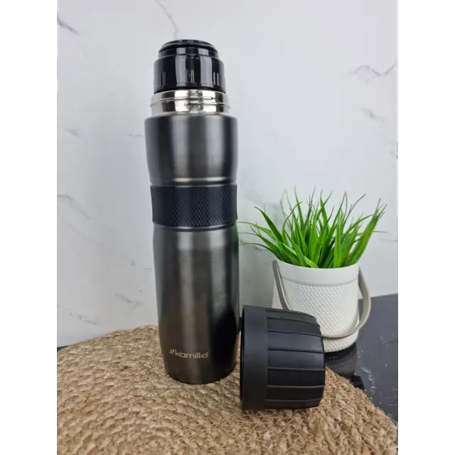 Термокухоль 950мл з нерж.сталі 2039 ᐉ 2039 - Kamille - класна ціна в ProPosud