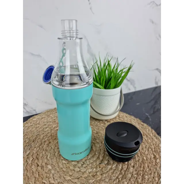 Термокухоль 320мл з нерж.сталі (чорн.біл.рож.блак.бір.) 2061 ᐉ 2061 - Kamille - класна ціна в ProPosud