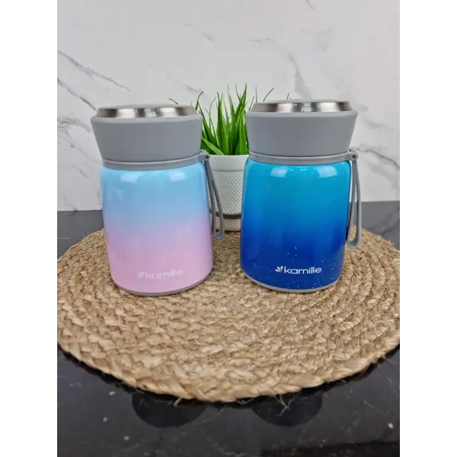 Термос харчовий 530мл з нерж.сталі 2096 ᐉ 2096 - Kamille - класна ціна в ProPosud