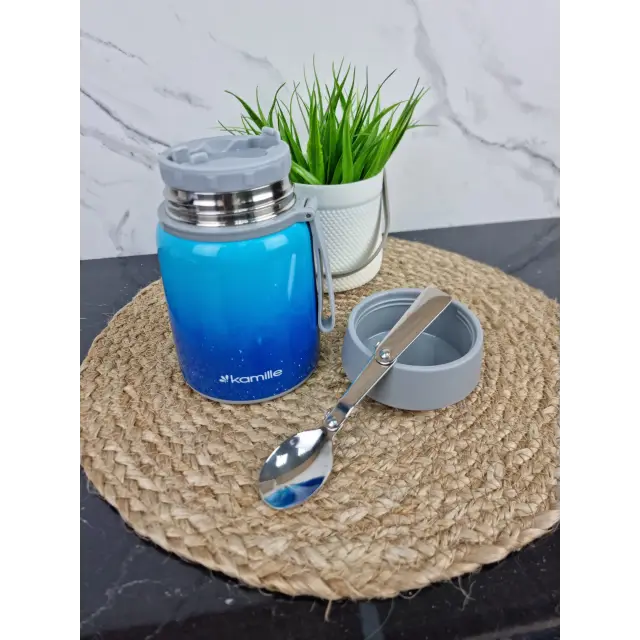 Термос харчовий 530мл з нерж.сталі 2096 ᐉ 2096 - Kamille - класна ціна в ProPosud