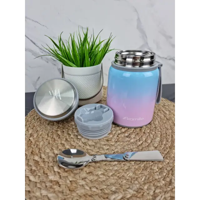 Термос харчовий 530мл з нерж.сталі 2096 ᐉ 2096 - Kamille - класна ціна в ProPosud