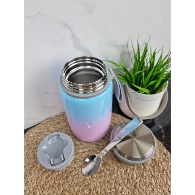 Термос харчовий 800мл з нерж.сталі 2097 ᐉ 2097 - Kamille - класна ціна в ProPosud