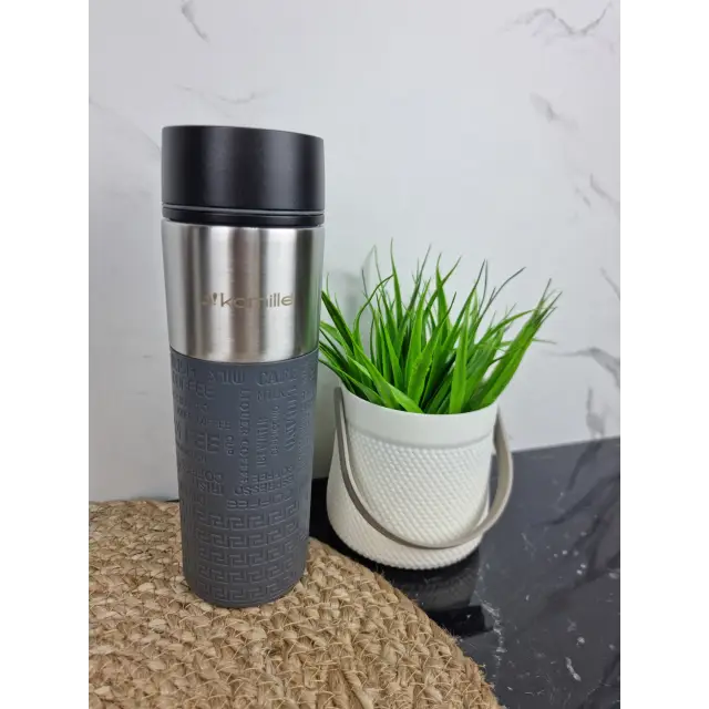 Термокухоль 420мл з нерж.сталі 2098 ᐉ 2098 - Kamille - класна ціна в ProPosud