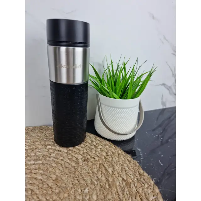 Термокухоль 420мл з нерж.сталі 2098 ᐉ 2098 - Kamille - класна ціна в ProPosud