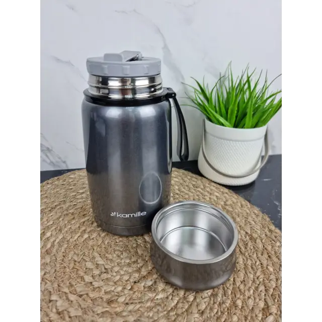 Термос харчовий 800мл з нерж.сталі 2148 ᐉ 2148 - Kamille - класна ціна в ProPosud