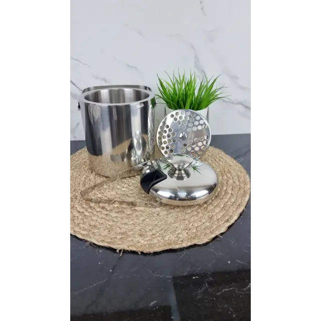 Ведро для льда 1,3л 7766 ᐉ 7766 - Kamille - класная цена в ProPosud