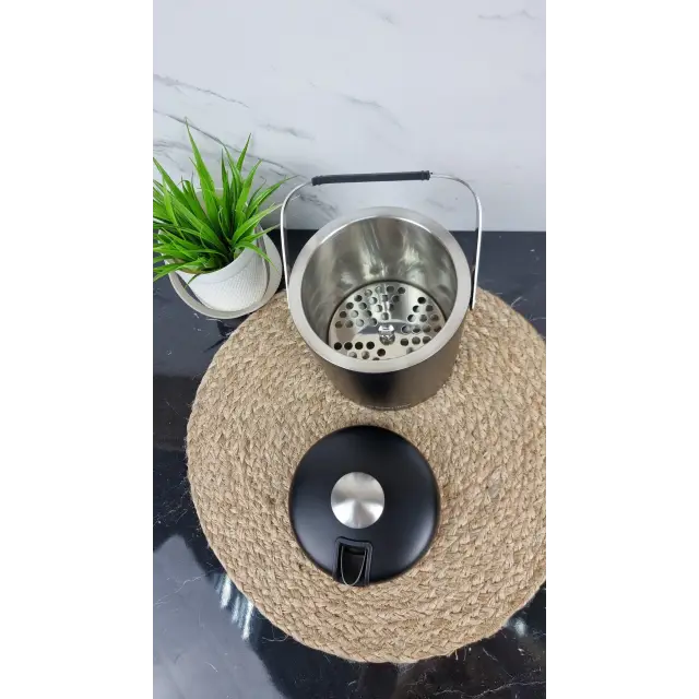 Ведро для льда 1,3л 7767 ᐉ 7767 - Kamille - класная цена в ProPosud