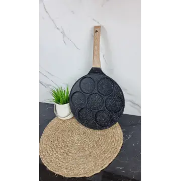 Сковорода для оладьев 26см антипр.покрытие индукция Улыбки Black marble 4213 ᐉ 4213 - Kamille - класная цена в ProPosud 2