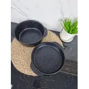Кастрюля-гриль 20см антипр.покрытие Black marble 4219 ᐉ 4219 - Kamille - класная цена в ProPosud
