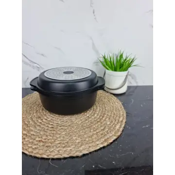 Кастрюля-гриль 20см антипр.покрытие Black marble 4219 ᐉ 4219 - Kamille - класная цена в ProPosud