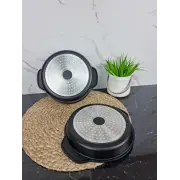 Кастрюля-гриль 20см антипр.покрытие Black marble 4219 ᐉ 4219 - Kamille - класная цена в ProPosud