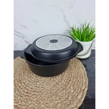 Кастрюля-гриль 20см антипр.покрытие Black marble 4219 ᐉ 4219 - Kamille - класная цена в ProPosud 2