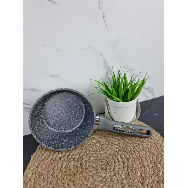 Ківш 1,2л антипр.покриття індукція (граніт) 4282GR ᐉ 4282GR - Kamille - класна ціна в ProPosud