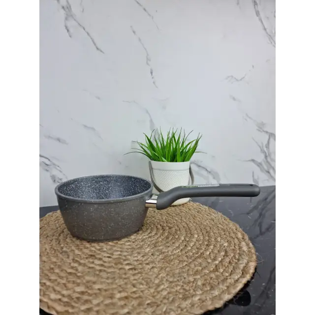 Ківш 1,2л антипр.покриття індукція (граніт) 4282GR ᐉ 4282GR - Kamille - класна ціна в ProPosud