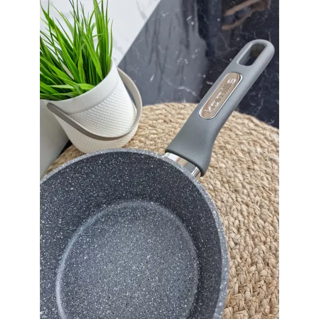 Ківш 1,65л антипр.покриття індукція (граніт) 4283GR ᐉ 4283GR - Kamille - класна ціна в ProPosud