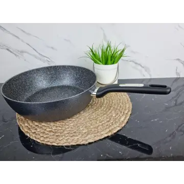 Сотейник 28*8,5см антипр.покрытие (черный мрамор) 5395MR ᐉ 5395MR - Kamille - класная цена в ProPosud 2