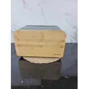 Хлібниця 35*21,5*21см нерж.сталь бамбук 1116 ᐉ 1116 - - класна ціна в ProPosud