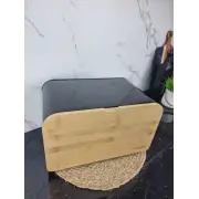 Хлібниця 35*21,5*21см нерж.сталь бамбук 1116 ᐉ 1116 - - класна ціна в ProPosud