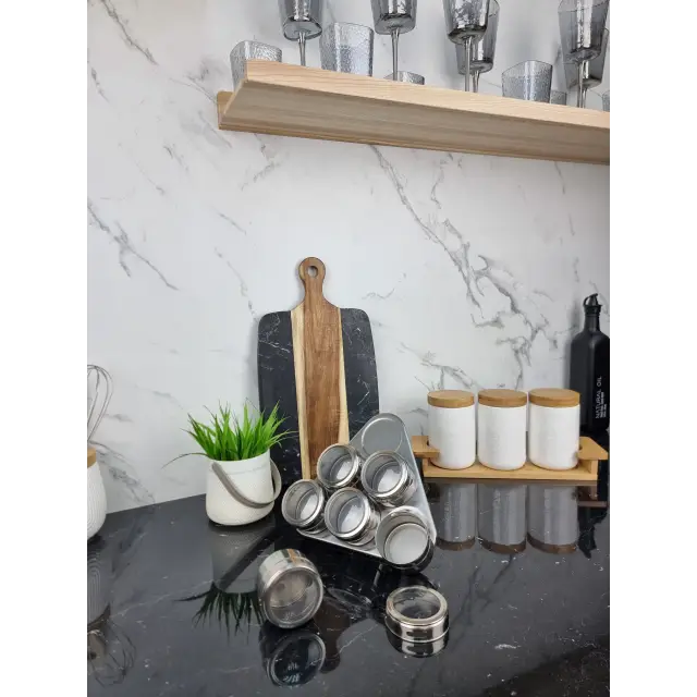 Набір для спецій 6шт на магніті і підставці EB-3499 ᐉ EB-3499 - - класная цена в ProPosud