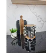 Набір для спецій на підставці 12шт EB-18001 ᐉ EB-18001 - - класная цена в ProPosud