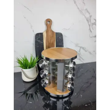 Набір для спецій на підставці 12шт EB-18001 ᐉ EB-18001 - - класная цена в ProPosud 2