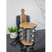 Набір для спецій на підставці 12шт EB-18001 ᐉ EB-18001 - - класная цена в ProPosud