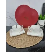 S507009-AGIFT Набір чайний 4-пр. 2*240мл квадрат з блюдцем ᐉ S507009-AGIFT - - класная цена в ProPosud