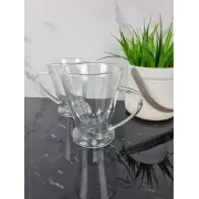 Набір чашок 2*250мл подвійне скло 9019 ᐉ 9019 - - класна ціна в ProPosud