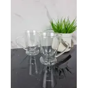 Набір чашок 2*250мл подвійне скло 9019 ᐉ 9019 - - класна ціна в ProPosud