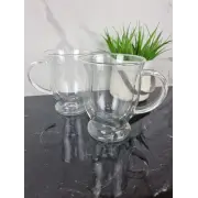 Набір чашок 2*370мл подвійне скло 9014 ᐉ 9014 - - класна ціна в ProPosud