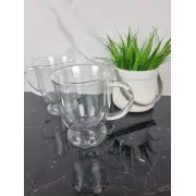 Набір чашок 2*370мл подвійне скло 9014 ᐉ 9014 - - класна ціна в ProPosud