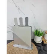 Набір дошок обробних 4-пр. пластик на підставці MR-1789 ᐉ MR-1789 - - класная цена в ProPosud