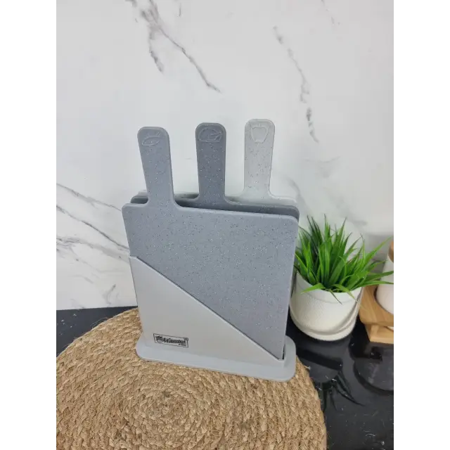 Набір дошок обробних 4-пр. пластик на підставці MR-1789G ᐉ MR-1789G - - класна ціна в ProPosud