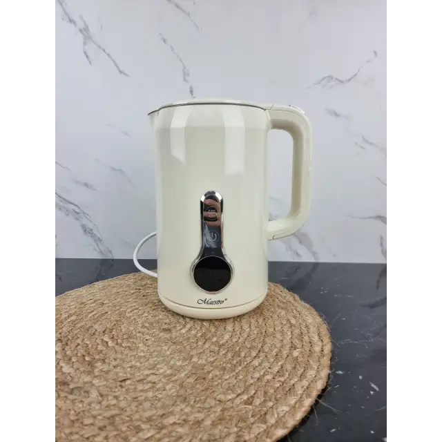 Електрочайник 1,7л 2200Вт сенсорна панель Ivory MR-025 ᐉ MR-025 Ivory - - класна ціна в ProPosud