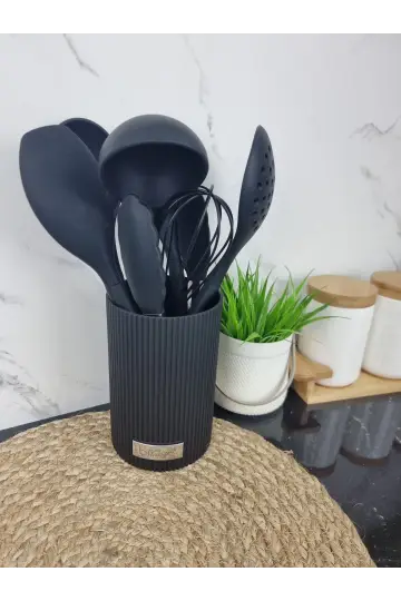 Набір кухонного приладдя 8-пр. Black MR-1542 ᐉ MR-1542 Black - - класная цена в ProPosud 2
