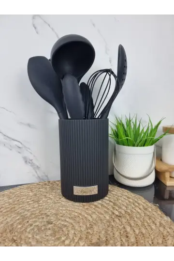 Набір кухонного приладдя 8-пр. Black MR-1542 ᐉ MR-1542 Black - - класная цена в ProPosud