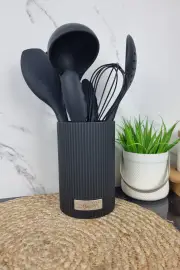 Набір кухонного приладдя 8-пр. Black MR-1542 ᐉ MR-1542 Black - - класна ціна в ProPosud