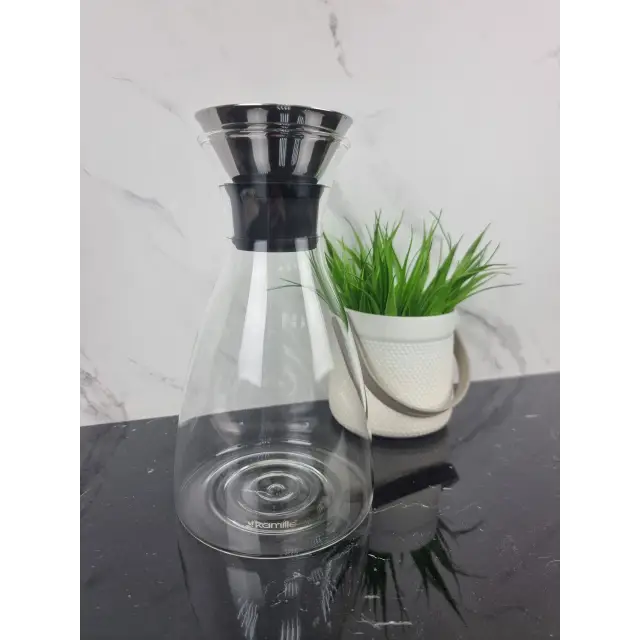 Графин 1000мл курок нерж.сталь стекло 9031 ᐉ 9031 - - класная цена в ProPosud