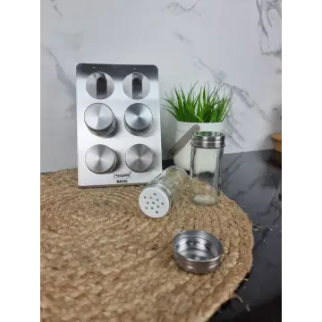 Набір ємностей для спецій 6шт Basic MR-1726 ᐉ MR-1726 - - класная цена в ProPosud