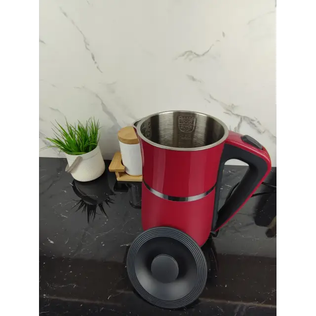 Електрочайник 1,7л 2200Вт метал Red MR-030 ᐉ MR-030 Red - - класна ціна в ProPosud