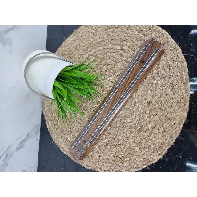 Тримач магнітний для ножів 34*5*1,5см (світле дерево,темне дерево)1053-1054 ᐉ 1053-1054 - - класна ціна в ProPosud